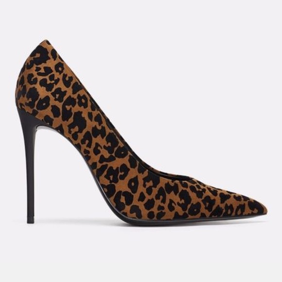 ZARA | Leopard print pointed stilettos - Picture 2 of 10